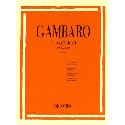 9790041810454 - 21 Capricci 9790041810454 - 21 Capricci