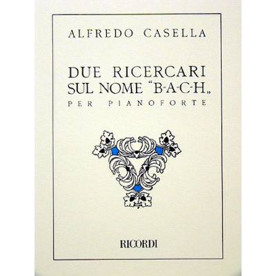 9790041227139 - 2 Ricercari sul nome Bach 9790041227139 - 2 Ricercari sul nome Bach