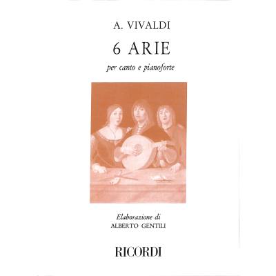 9790041243252 - 6 Arie per canto e pianoforte 9790041243252 - 6 Arie per canto e pianoforte