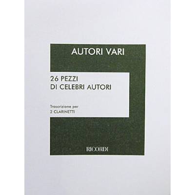 9790041290508 - 26 pezzi di celebri autori 9790041290508 - 26 pezzi di celebri autori