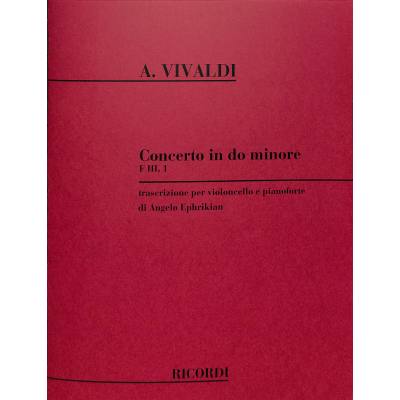 9790041293561 - Concerto c-moll F 3 1 RV 401 T 19