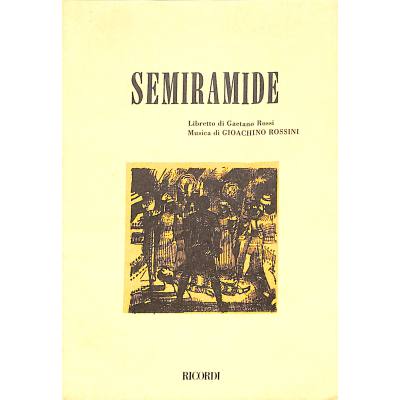 9788875921767 - Semiramide