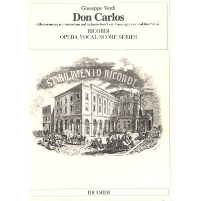 9790041312408 - Don Carlos