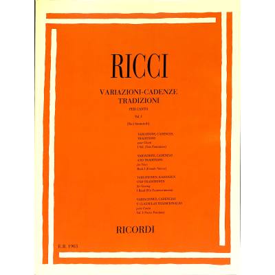 9790041819037 - Variationi cadenze 1 9790041819037 - Variationi cadenze 1