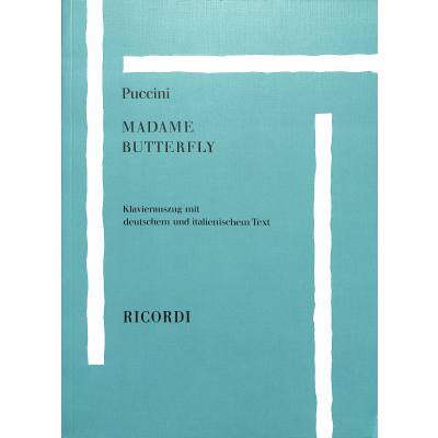 9783938809365 - Madame butterfly