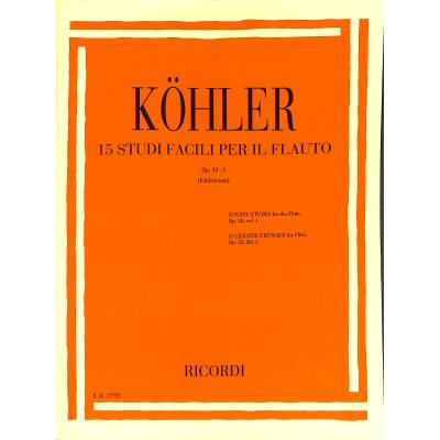 9790041827926 - 15 leichte Etüden Bd 1 op 33 9790041827926 - 15 leichte Etüden Bd 1 op 33