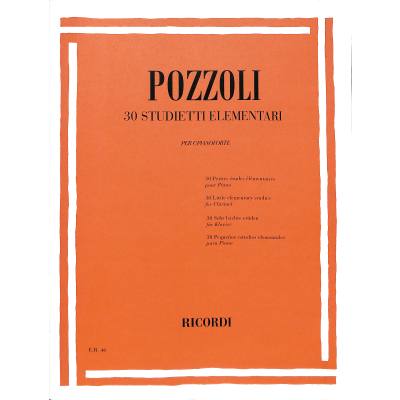 9790041800462 - 30 studietti elementari 9790041800462 - 30 studietti elementari