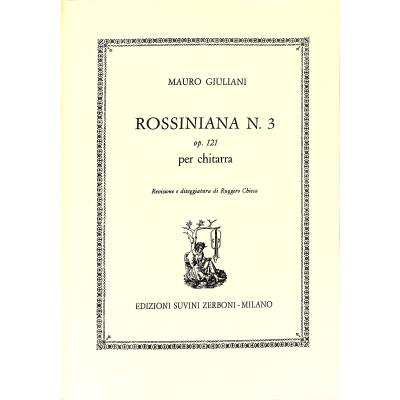 9792156002700 - Rossiniana 3 op 121