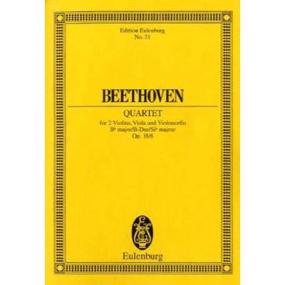 0841886003958 - Quartett B-Dur op 18 6 0841886003958 - Quartett B-Dur op 18 6