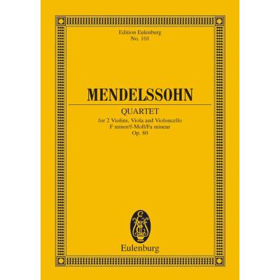 0841886002197 - Quartett f-moll op 80