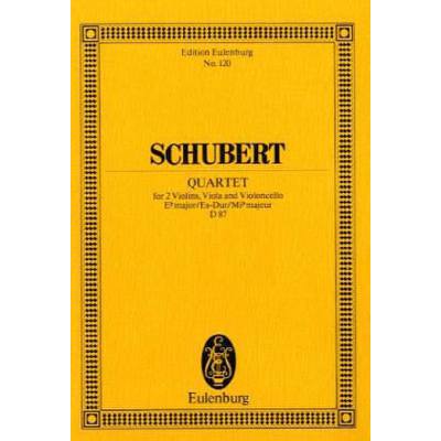 0841886008519 - Quartett Es-Dur op 125 1 D 87 0841886008519 - Quartett Es-Dur op 125 1 D 87