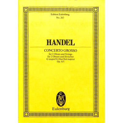 0841886001763 - Concerto grosso G-Dur op 6 1 HWV 319 0841886001763 - Concerto grosso G-Dur op 6 1 HWV 319