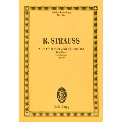 0841886003569 - Also sprach Zarathustra op 30 0841886003569 - Also sprach Zarathustra op 30