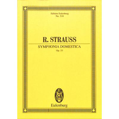 0841886016040 - Sinfonie domestica op 53