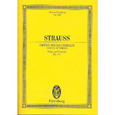 0841886009776 - Frühlungsstimmen Walzer op 410