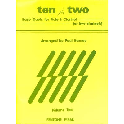 9790230000024 - Ten for two 2 - easy duets