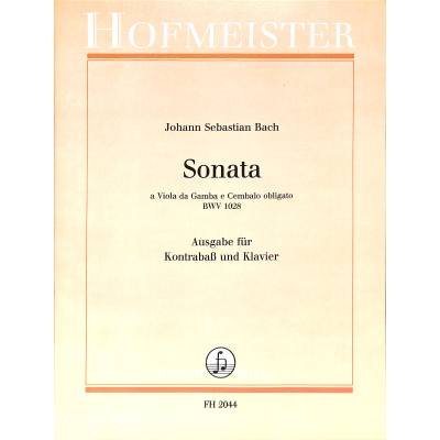 Sonate 2 D-Dur BWV 1028