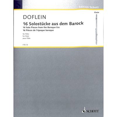 9790001093798 - 16 Solostücke aus dem Barock
