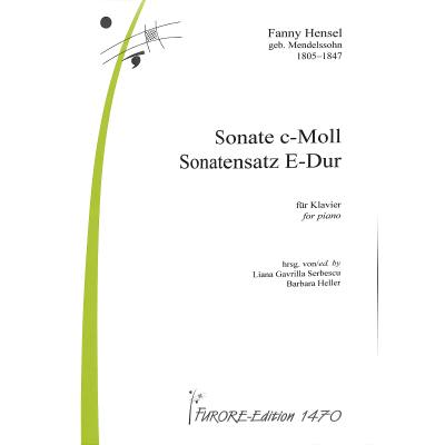 9790500120476 - Sonate c-moll   Sonatensatz E-Dur