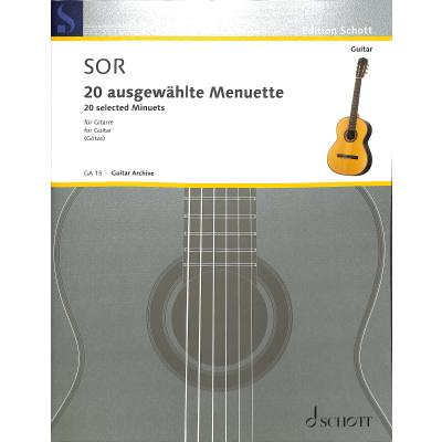 9790001094788 - 20 ausgewählte Menuette