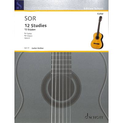 9790001095280 - 12 Etüden op 6