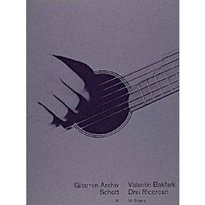 0842819112716 - Fantasien 8 9 10 (3 Ricercari)