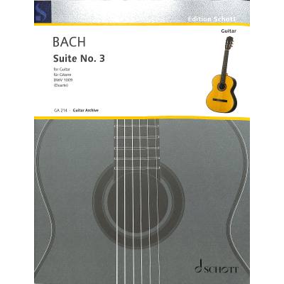 9790220116438 - Cello Suite 3 BWV 1009