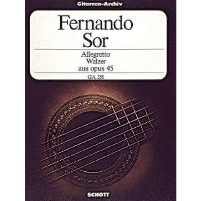9790001096461 - Allegretto + Walzer aus op 45