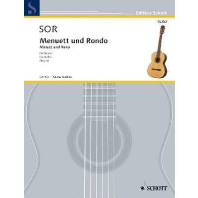 9790001096997 - Menuett + Rondo aus Sonate op 22