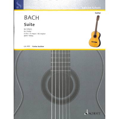 9790001097055 - Suite E-Dur BWV 1006a