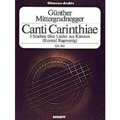 9790001097147 - Canti carinthiae