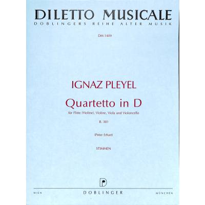 9790012406853 - Quartett D-Dur