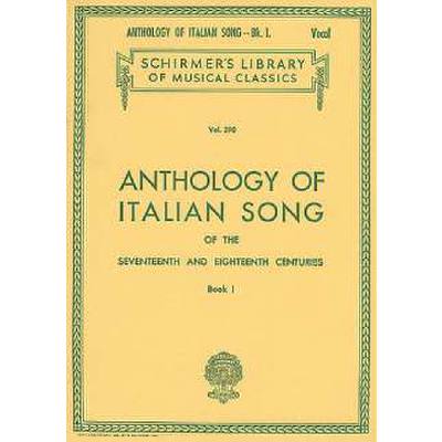 0073999540109 - Anthology of italian song 1