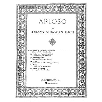 0073999730500 - Arioso 0073999730500 - Arioso