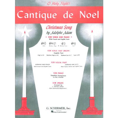 0073999494907 - Cantique de noel - o holy night C-Dur 0073999494907 - Cantique de noel - o holy night C-Dur