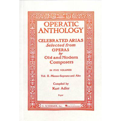 0073999258400 - Operatic anthology 2 - celebrated arias