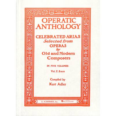 0073999258707 - Operatic anthology 5 - celebrated arias