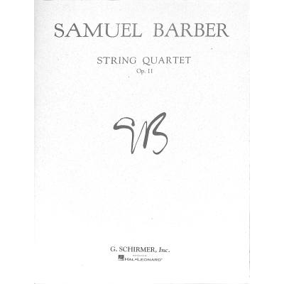0073999481389 - Quartett op 11 0073999481389 - Quartett op 11