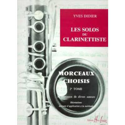 9790230944120 - Solos du clarinettiste 2 9790230944120 - Solos du clarinettiste 2