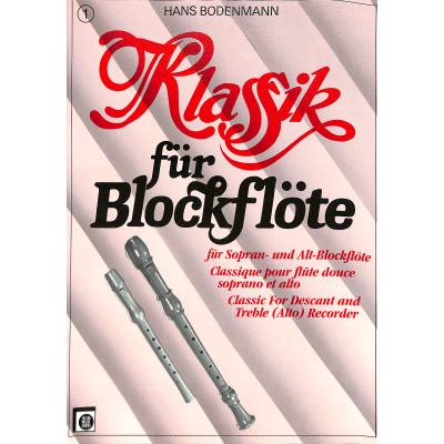 9783309001190 - Klassik für Blockflöte 1