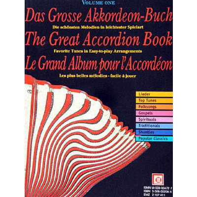 9783309002081 - Das Grosse Akkordeon-BuchVol1 Kartoniert (TB)