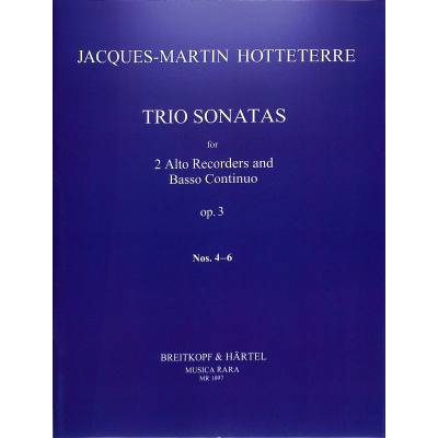 Triosonaten op 3 Nr 4-6