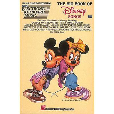 0073999430653 - Big book of Disney songs