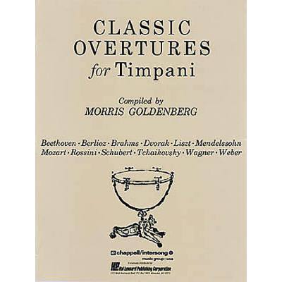 0073999477801 - Classic ouvertueres for timpani