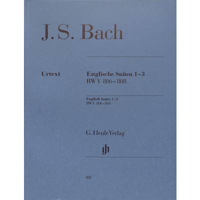 9790201801025 - Englische Suiten 1-3 BWV 806-808 9790201801025 - Englische Suiten 1-3 BWV 806-808