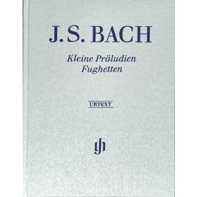 9790201801070 - Bach Johann Sebastian - Kleine Präludien und Fughetten - Johann Sebastian Bach Leinen