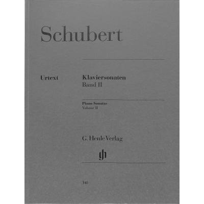 9790201801483 - G Henle Urtext-Ausgabe   Franz Schubert - Klaviersonaten Band IIBd2 - Band II Franz Schubert - Klaviersonaten Kartoniert (TB)