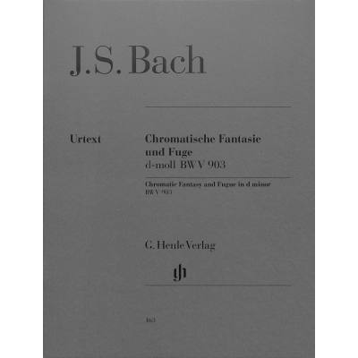 9790201801636 - Chromatische Fantasie und Fuge d-Moll BWV 903 und Variante zur Chromatischen Fantasie d-Moll BWV 903a Klavier - Johann Sebastian - Chromatische Fantasie und Fuge d-moll BWV 903 und 903a Bach Kartoniert (TB)