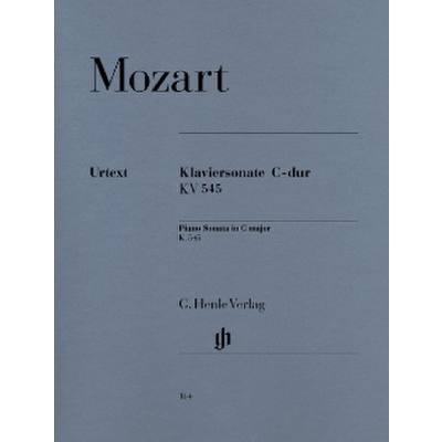 9790201801643 - G Henle Urtext-Ausgabe   Wolfgang Amadeus Mozart - Klaviersonate C-dur KV 545 (Sonata facile) - Wolfgang Amadeus Mozart - Klaviersonate C-dur KV 545 (Sonata facile) Kartoniert (TB)