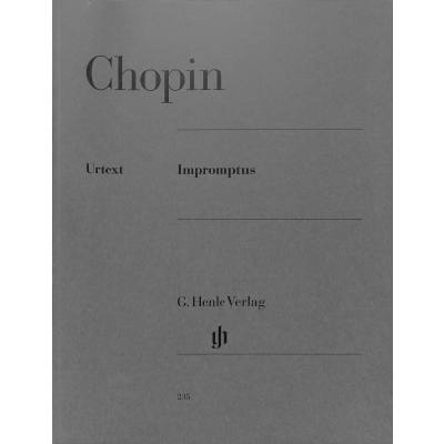 9790201802350 - G Henle Urtext-Ausgabe   Frédéric Chopin - Impromptus - Frédéric Chopin - Impromptus Kartoniert (TB)